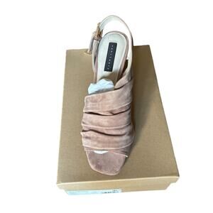 Sanctuary Regal Slouchy Asymmetric Sandal Desert Taupe Size 9M NEW IN BOX
